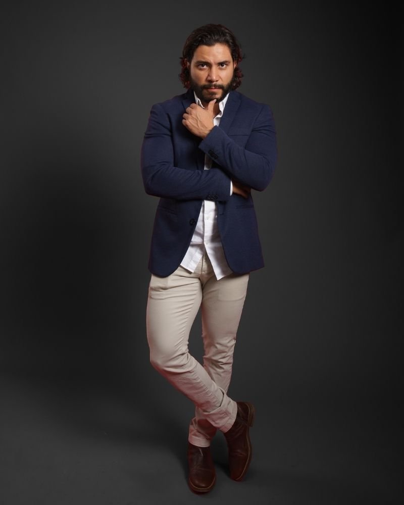 Oscar Salazar — Retrato